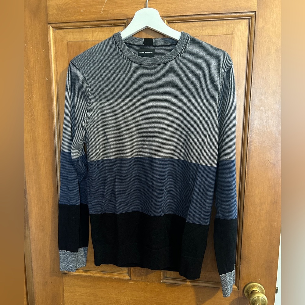 Club Monaco striped wool sweater size XS